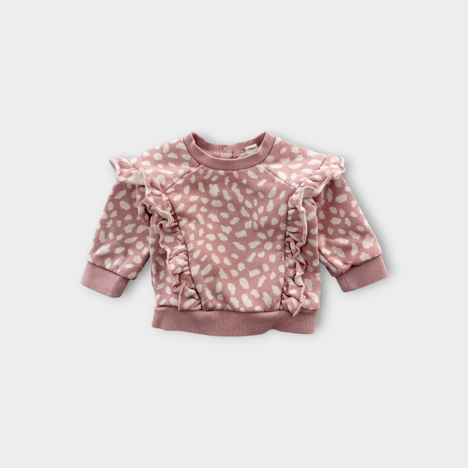 Country Road Pink Leopard Tracksuit Set, Size 000
