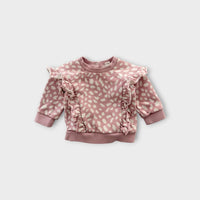 Country Road Pink Leopard Tracksuit Set, Size 000