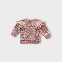 Country Road Pink Leopard Tracksuit Set, Size 000