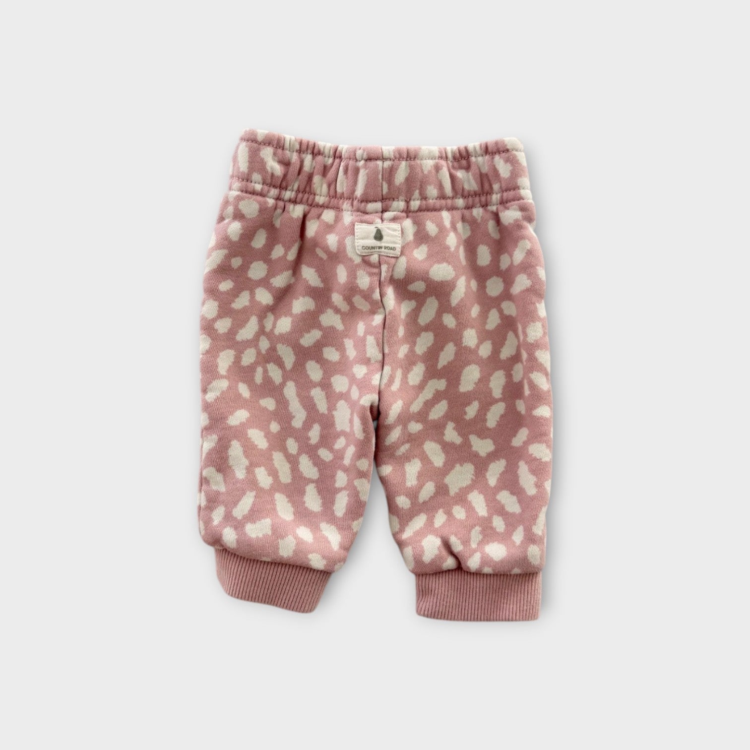 Country Road Pink Leopard Tracksuit Set, Size 000