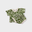 Mini Zali Green Wavy Set, Size 00