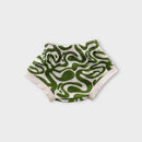 Mini Zali Green Wavy Set, Size 00