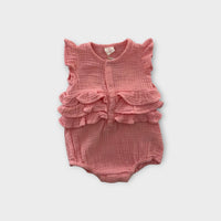 Seed Heritage Muslin Romper, Size 000
