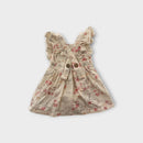 Purebaby Floral Pinafore Dress, Size 000