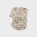 Aster & Oak Bear Print Set, Size 0000