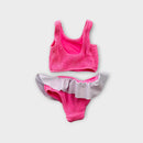 Lil Goldie Pink Smocked Swimsuit, Size 1