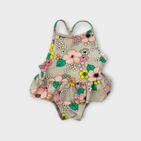 Country Road Floral Swimsuit, Size 0