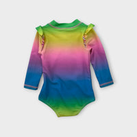 Rainbow Ombre Swimsuit, Size 000