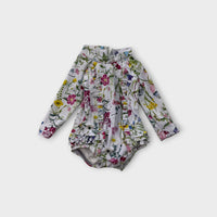 Floral Print Swimsuit, Size 000