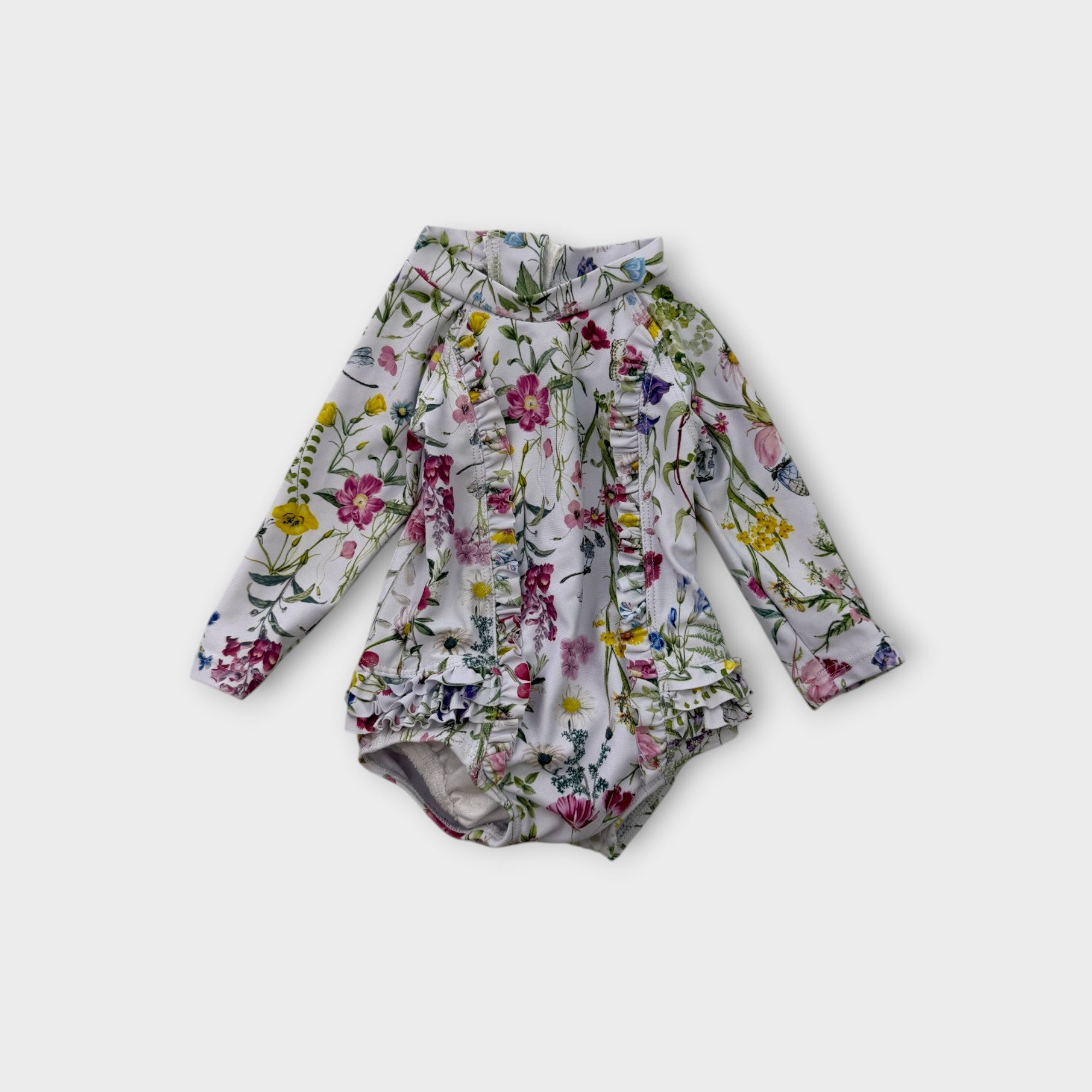 Floral Print Swimsuit, Size 000