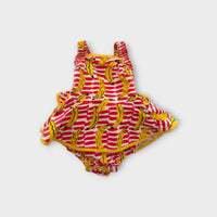 Rock Your Baby Banana Print Romper, Size 00