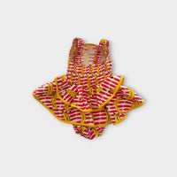 Rock Your Baby Banana Print Romper, Size 00