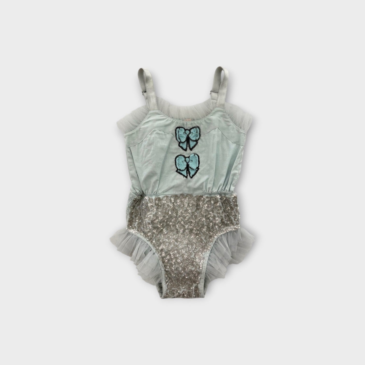 Tutu Du Monde Sequin Bodysuit, Size 00