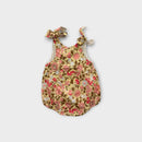 Flower Print Romper, Size 00