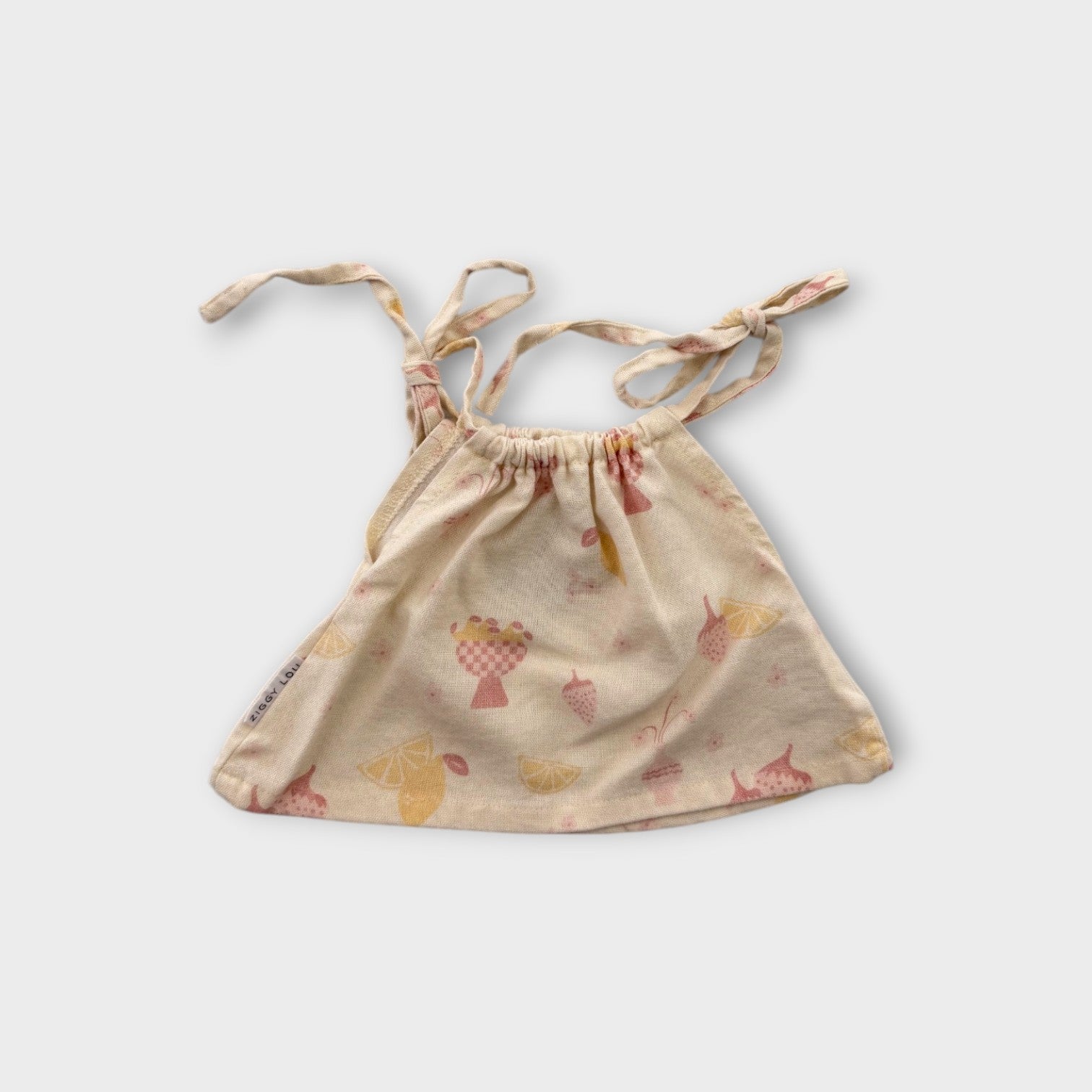 Ziggy Lou Tie Singlet, Size 00