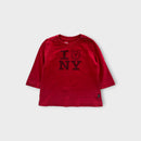 Fred Bare NY Long Sleeve Top, Size 00