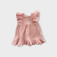 Toshi Pink Waffle Dress, Size 00