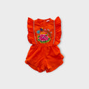 Coco & Ginger Embroidered Romper, Size 00