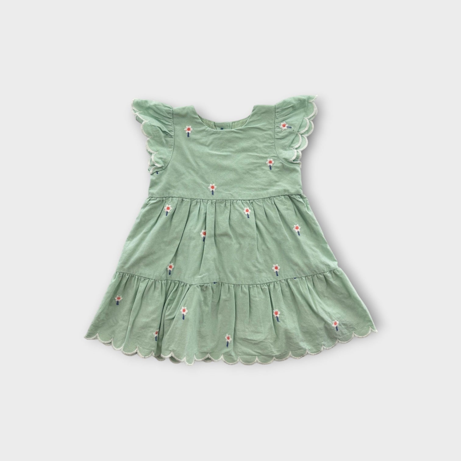 Jack & Milly Embroidered Flower Dress, Size 00