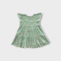 Jack & Milly Embroidered Flower Dress, Size 00