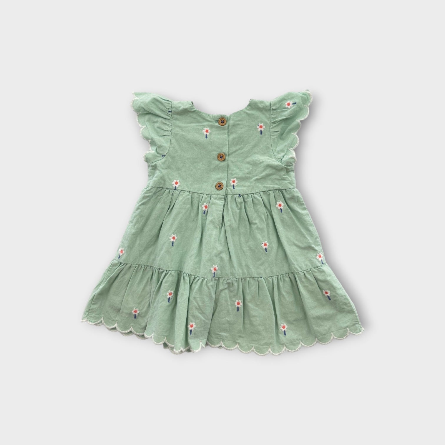 Jack & Milly Embroidered Flower Dress, Size 00