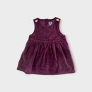 Vintage Velvet Rosette Dress, Size 00