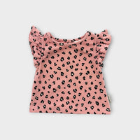 Country Road Animal Print Tee, Size 00