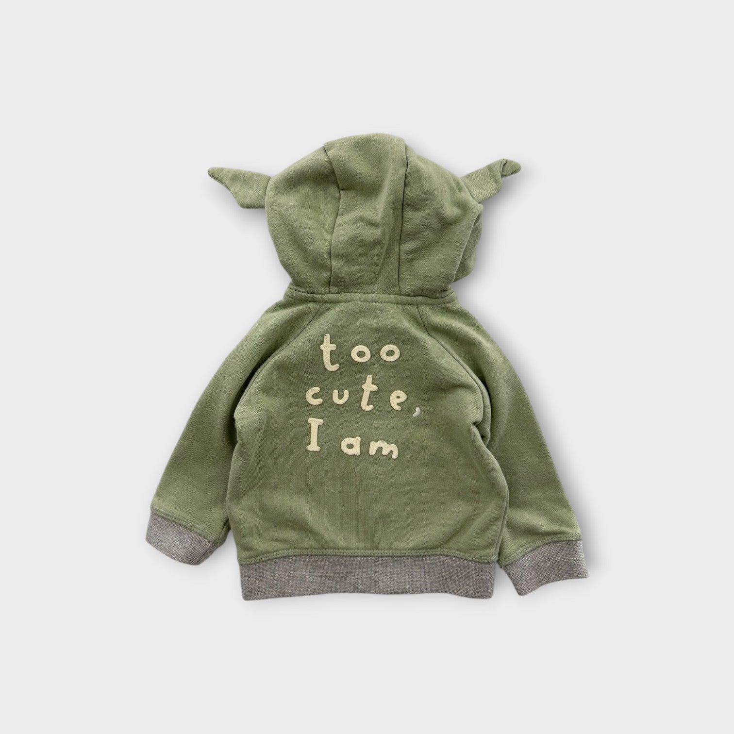Baby Gap Yoda Hoodie, Size 00