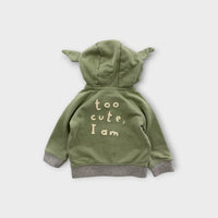 Baby Gap Yoda Hoodie, Size 00
