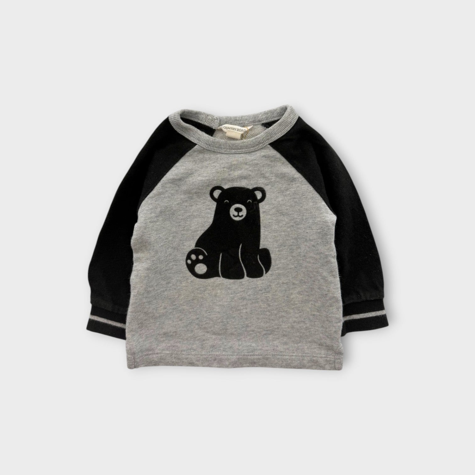 Country Road Bear Long Sleeve, Size 00
