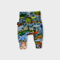 Kip & Co Dinosaur Print Leggings, Size 00