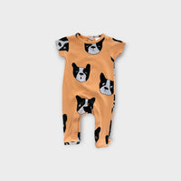 Tiny Cottons Puppy Print Onesie, Size 00