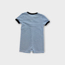 RL Striped Romper, Size 00-0