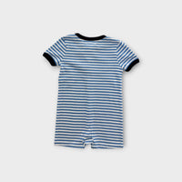 RL Striped Romper, Size 00-0
