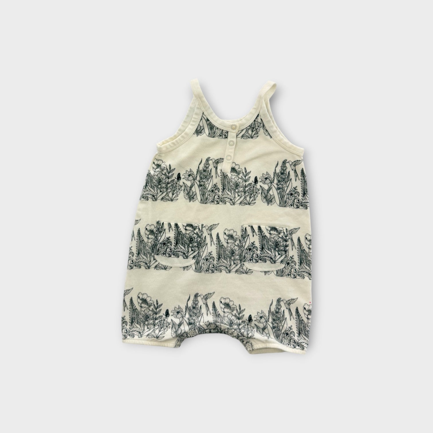 Wilson & Frenchy Garden Romper, Size 00