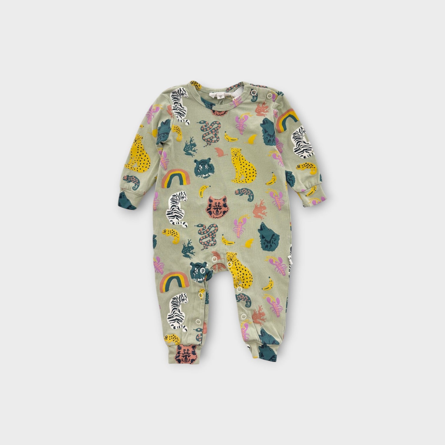 Phoenix and the Fox Animals Onesie, Size 00