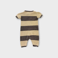 Stripe Knit Onesie, Size 00