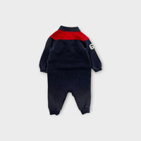 RL Polo Embroidered Onesie, Size 00