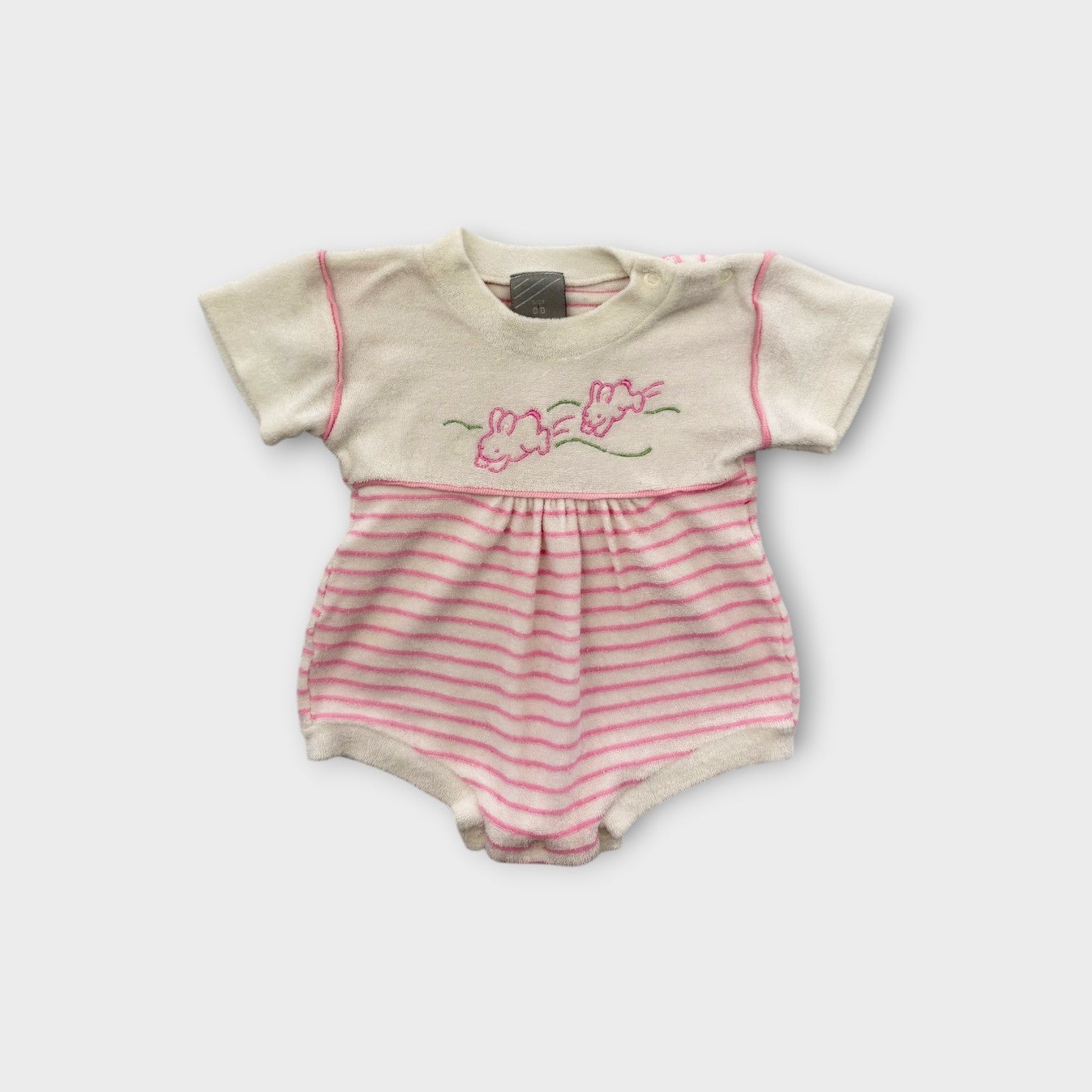 Vintage Terry Romper, Size 00