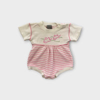 Vintage Terry Romper, Size 00