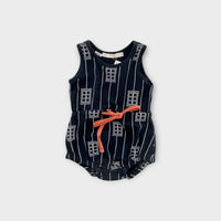 Mad About Mini House Print Romper, Size 00