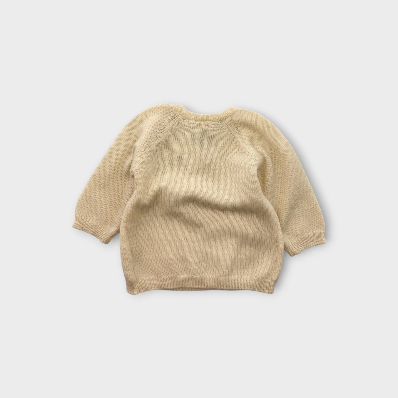 Nature Baby Wool Wrap Cardigan, Size 00