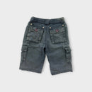 Retro Navy Cargo Pants, Size 0