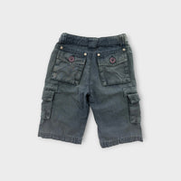 Retro Navy Cargo Pants, Size 0