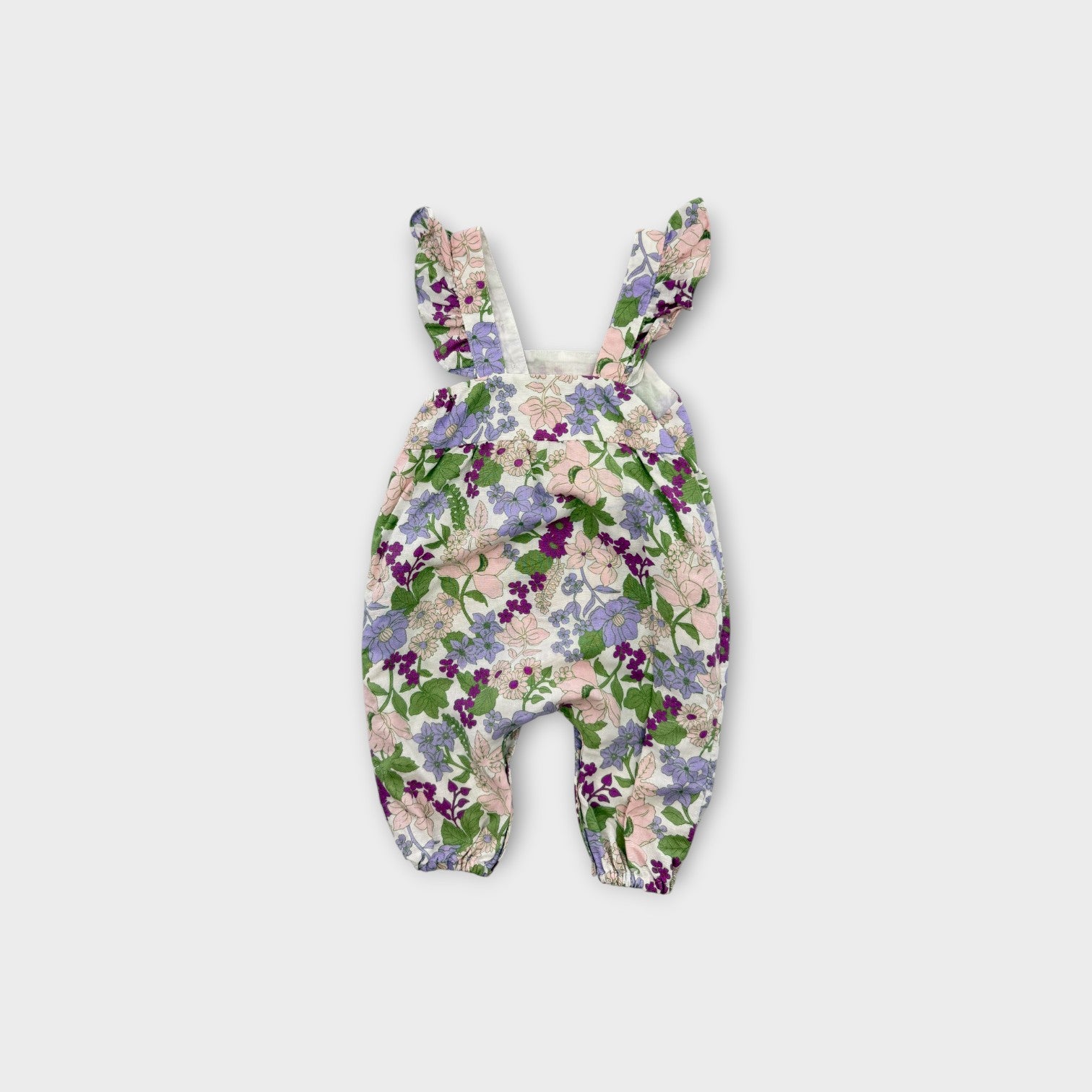 Country Road Floral Overalls, Size 00