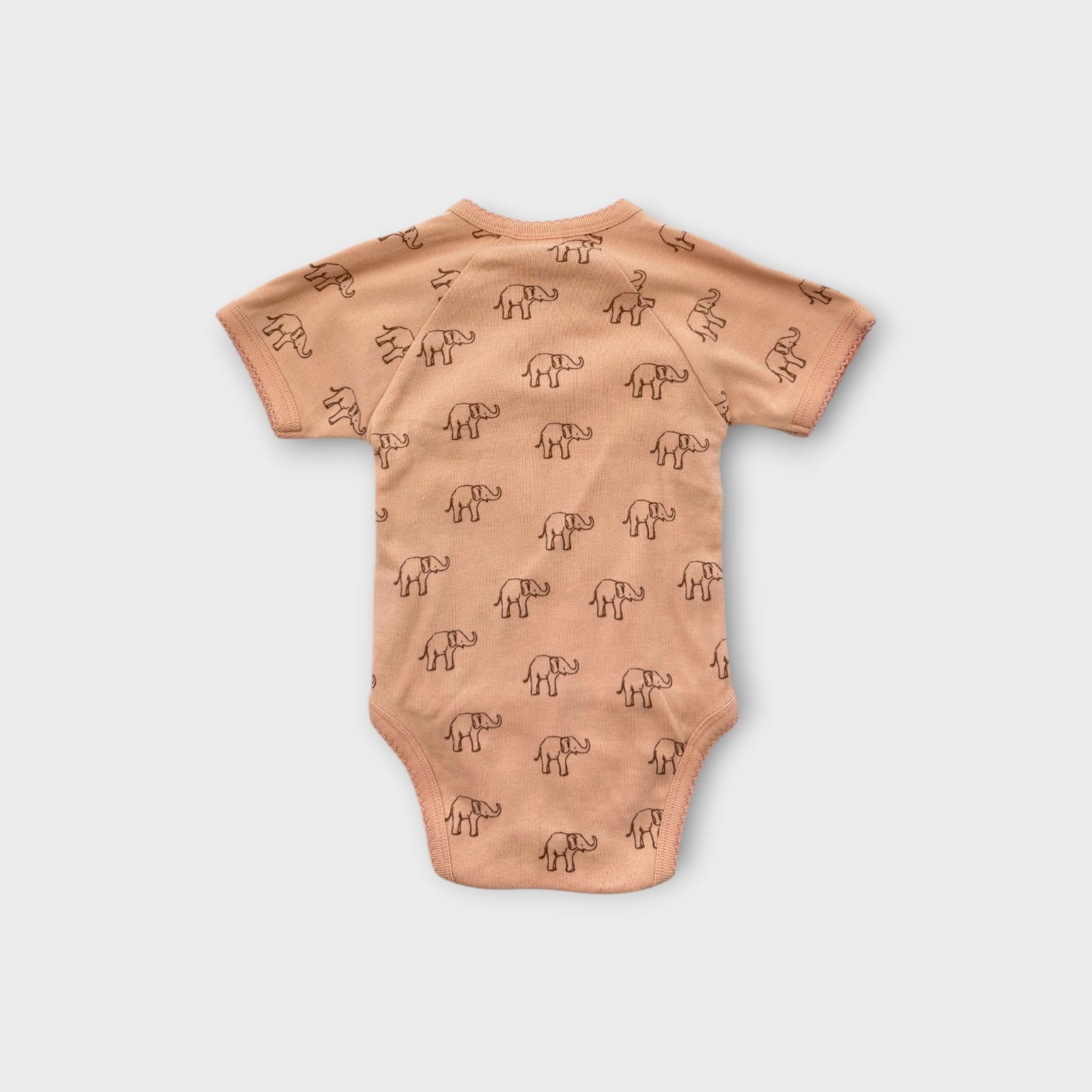Nature Baby Elephant Wrap Bodysuit, Size 00