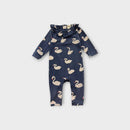 Nature Baby Swans Onesie, Size 00