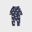 Nature Baby Swans Onesie, Size 00
