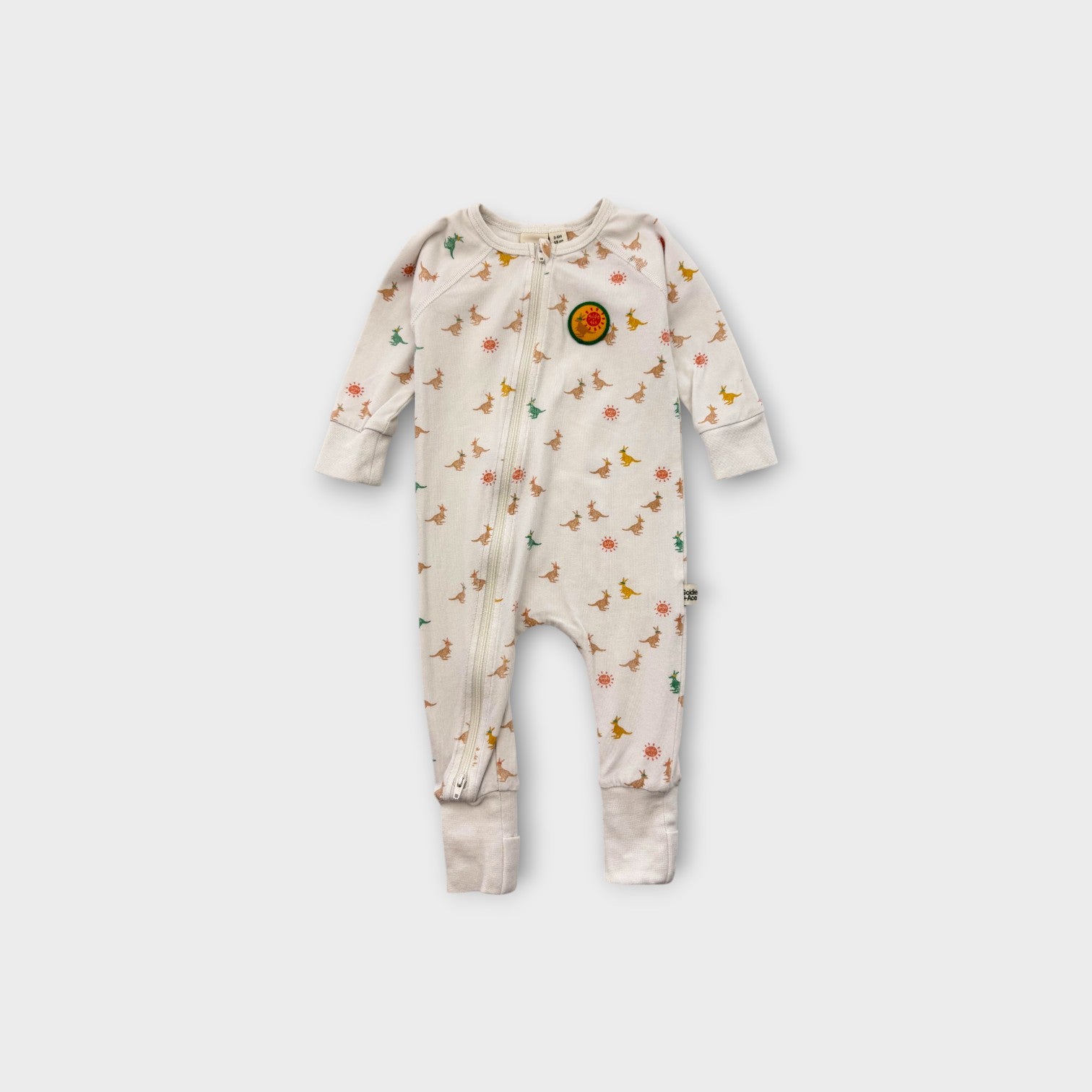 Goldie & Ace Kangaroo Onesie, Size 00