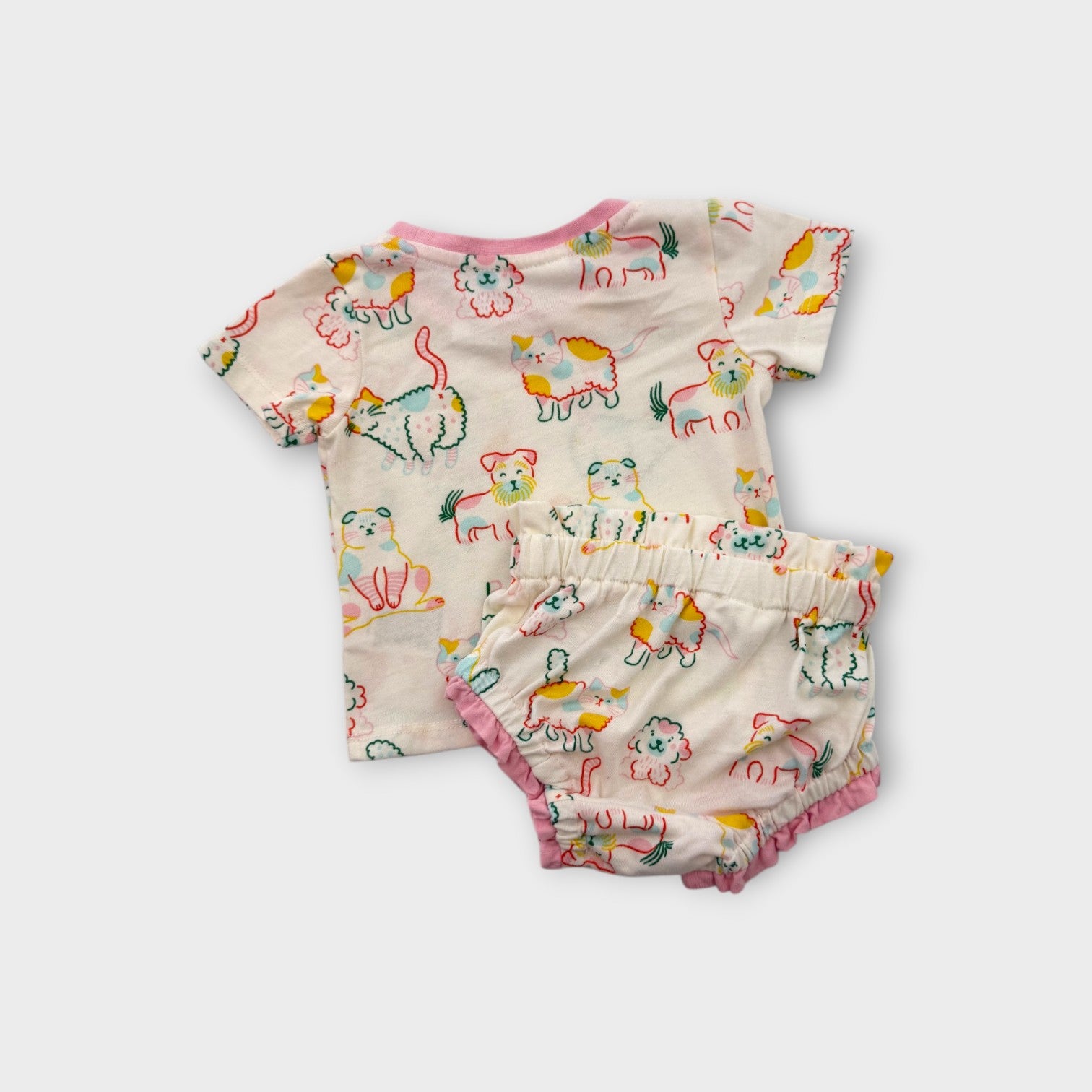 Peter Alexander Cat Print Sleep Set, Size 00